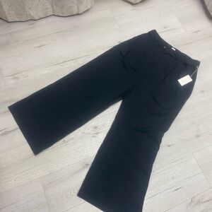 a new day Black Wide-Leg Trousers